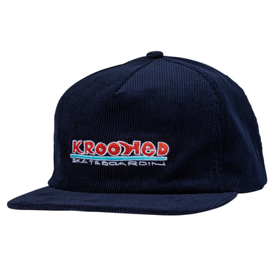 Krooked Skateboardin Cord navy Hat