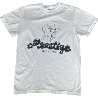 Prestige Cowgirl white Tee