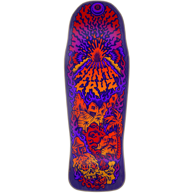 Skateboard Old School 10.34 Pouces Planche De Skate Santa