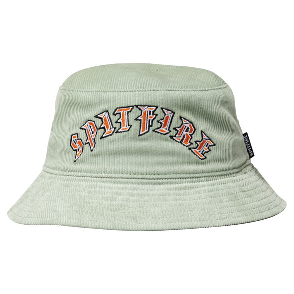 Spitfire Bucket Old E Arch grey red Bucket Hat