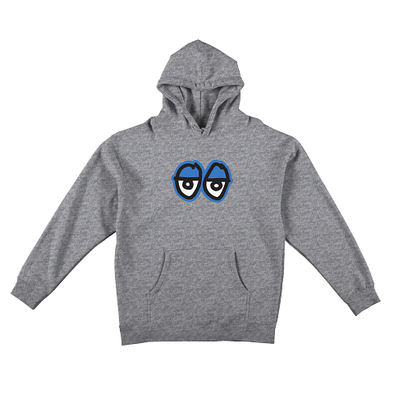 Krooked Eyes heather gray Hoody