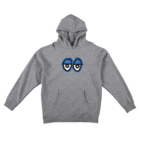 Krooked Eyes heather gray Hoody