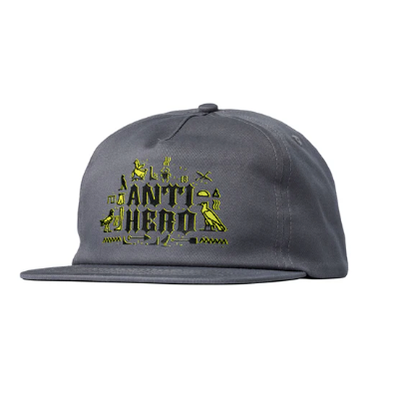 ANTI HERO ANTI-HIERO charcoal SNAPBACK