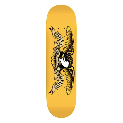 ANTIHERO DBX EAGLE YELLOW 8.25 Deck