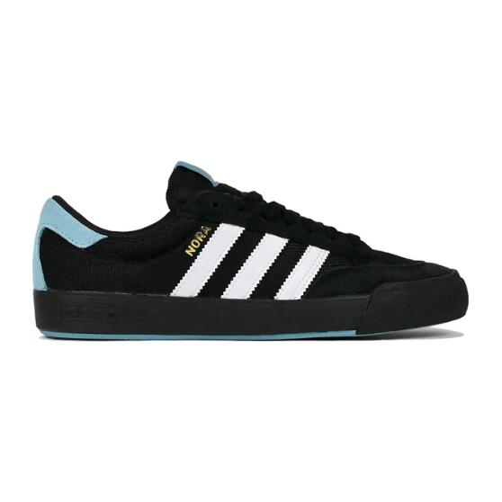 Adidas Nora core black/white/gold metalic – Prestige Skateshop