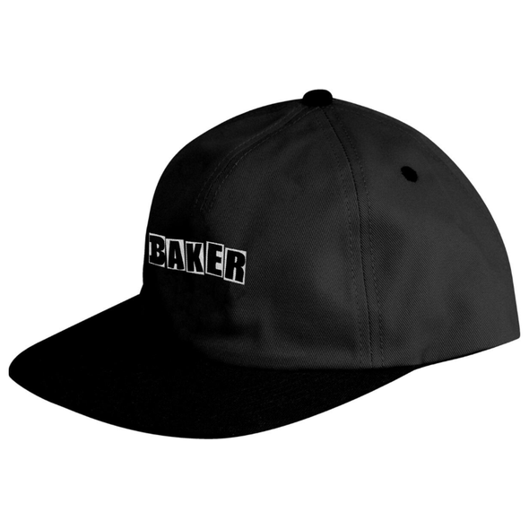Baker Brand Logo BLK/WHT Snapback