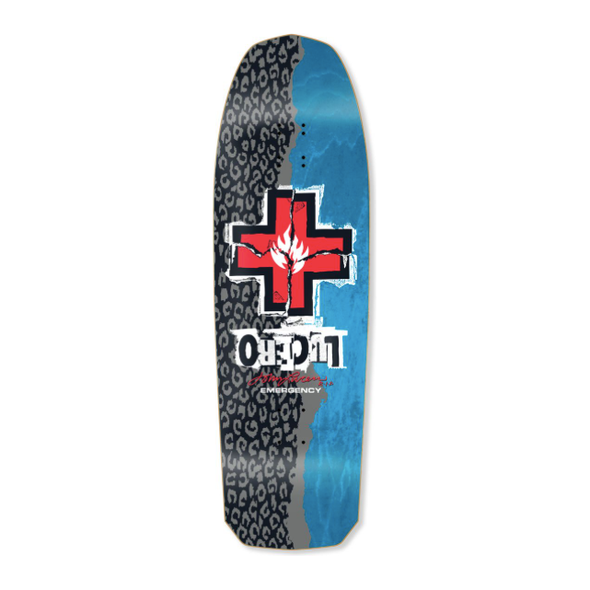 Black Label John Lucero RIPPED CROSS 10 Deck