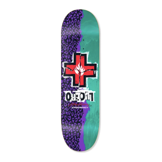 Black Label John Lucero RIPPED CROSS 9 Deck – Prestige Skateshop