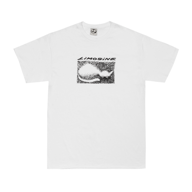 Limosine Cat white Tee