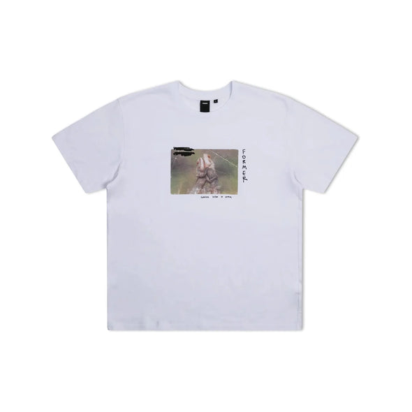 Former Embrace white Tee