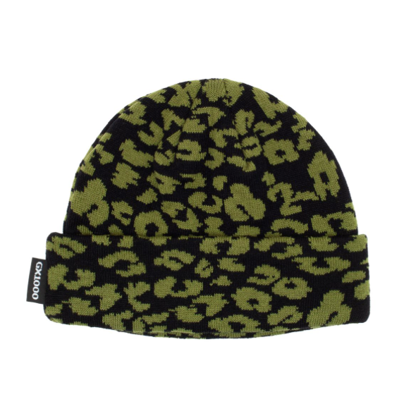 GX1000 Lep green/black Beanie