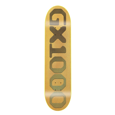 GX1000 OG Logo Patina Goldish 8.3 Deck