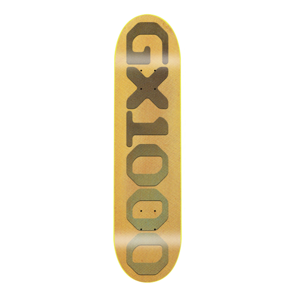 GX1000 OG Logo Patina Goldish 8.3 Deck