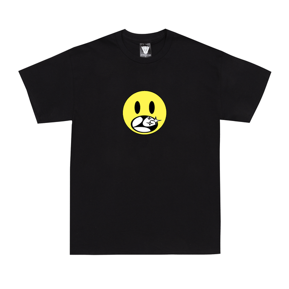 Limosine Happy Face black Tee