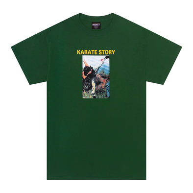 Hockey Karate Story dark green Tee