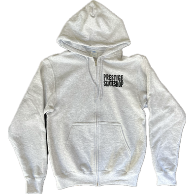 Prestige Skateshop Zip ash black Hoody