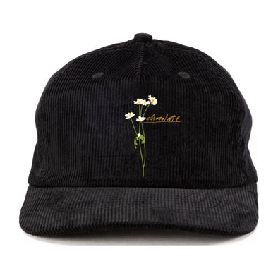 Chocolate Stems Cord black Hat