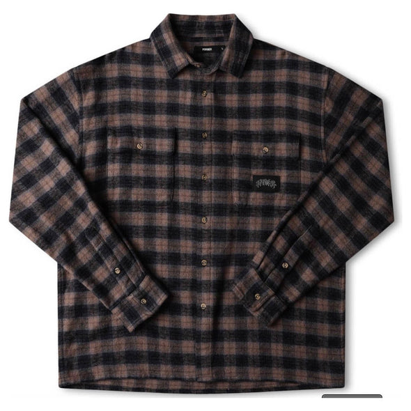 Former Manners Longsleeve brown Flannel