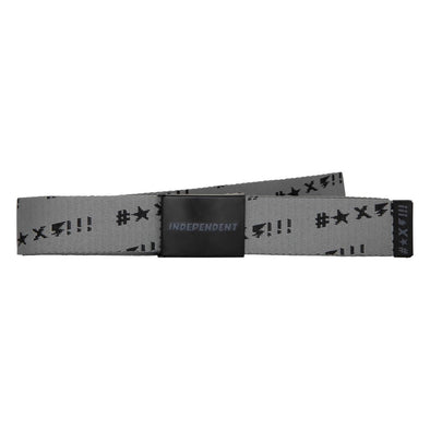 Independent Exclamation Web black Belt