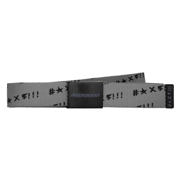 Independent Exclamation Web black Belt