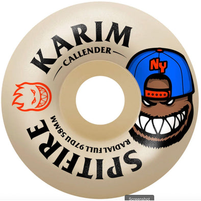 Spitfire F4 99d Callender Burn Squad 58mm Wheel