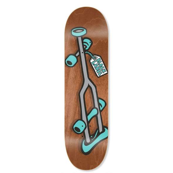 Black Label Crutch Assorted Stains Deck