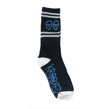 KROOKED EYES black SOCK