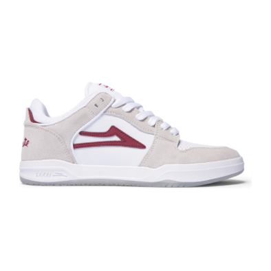 Lakai Telford Low white/red suede Capps