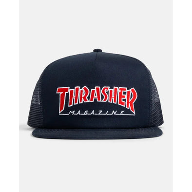 Thrasher Outlined trucker navy Hat
