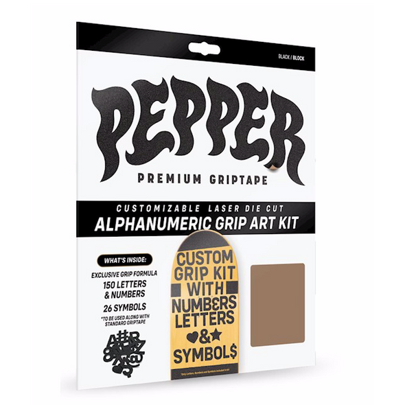 Pepper Alphanumeric Custom Grip Kit