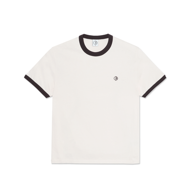 Polar ivory/chocolate Ringer Tee