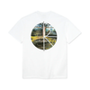Polar Fill Logo Burnside 2084 white tee