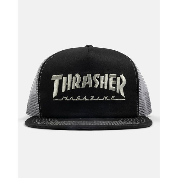 Thrasher Mag Logo trucker black/grey Hat