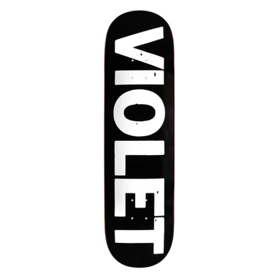 Violet Crew black 8.5 Deck