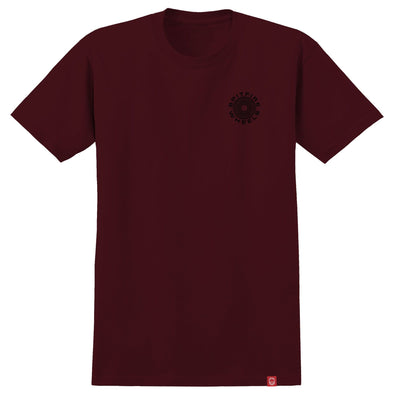 Spitfire Classic 87 Swirl Fill burgandy Tee