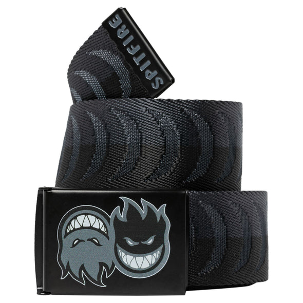 Spitfire Eternal Crescent jacquard charcoal black belt