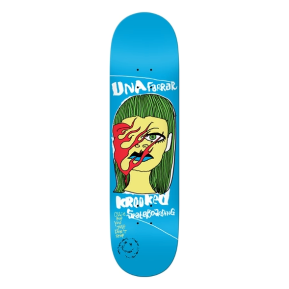 Krooked Una Dont Stop True Fit 8.38 Deck