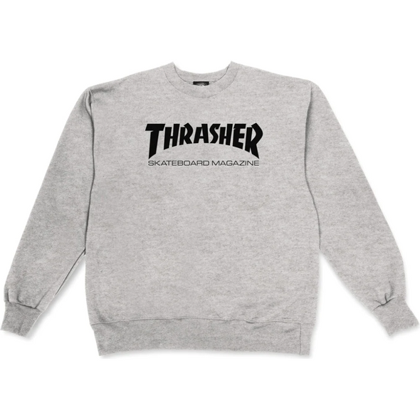 Thrasher Skate Mag Gray Crew