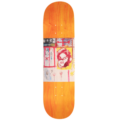 Violet Troy Gipson Inset Orange 8.5 Deck