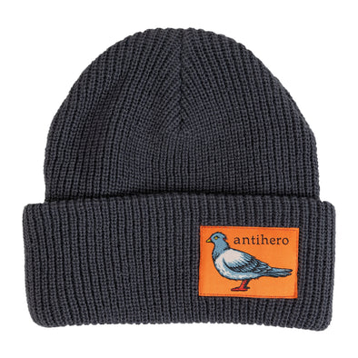 Anti Hero Lil Pigeon Cuff charcoal Beanie