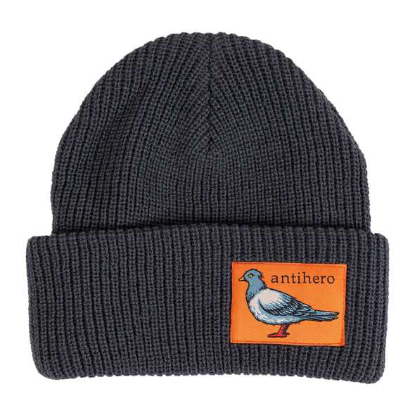 Anti Hero Lil Pigeon Cuff charcoal Beanie