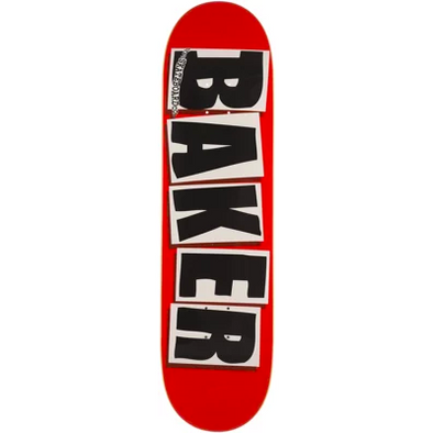 Baker Logo red/black Deck