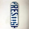 Prestige White Logo Deck
