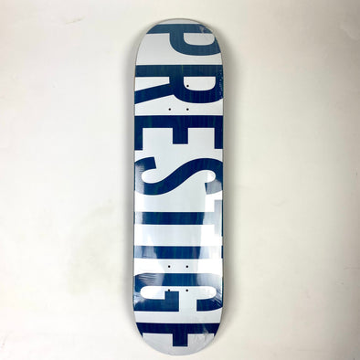 Prestige White Logo Deck