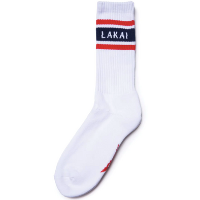 Lakai Tube Crew white Sock
