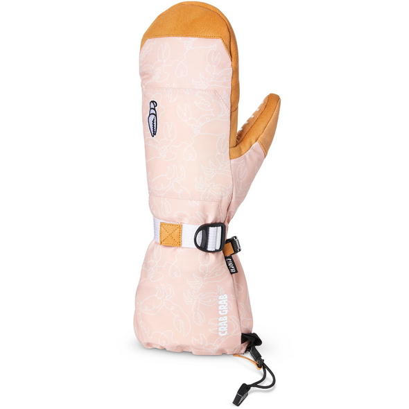 Crab Grab 22/23 Women Cinch Crab Doodle pink Mitt