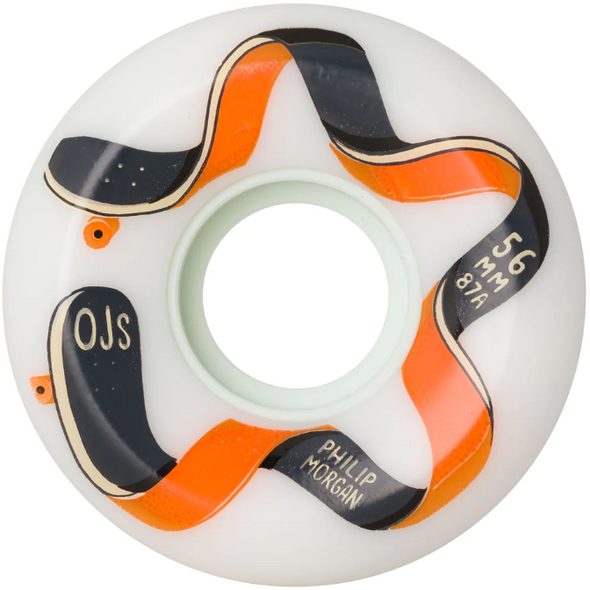 OJ Star Keyframe white 87a 56mm Wheels