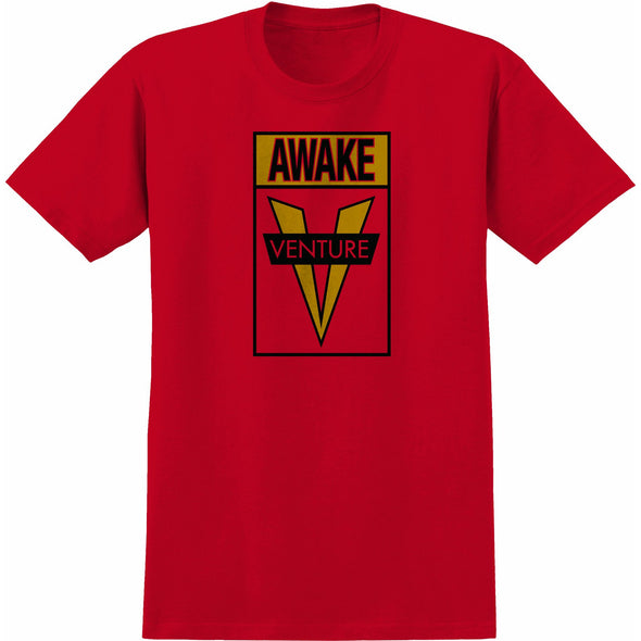 Venture Awake red/gold Tee