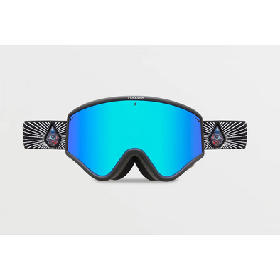 Volcom Yae Jamie Lynn blue chrome lens Google