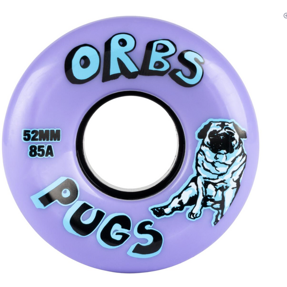 Welcome Orbs Pugs 52mm Lavender Wheel